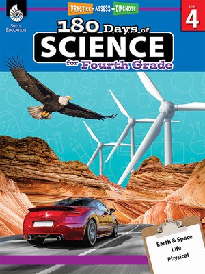 cover image of 180 Days of Science for Fourth Grade: Practice, Assess, Diagnose